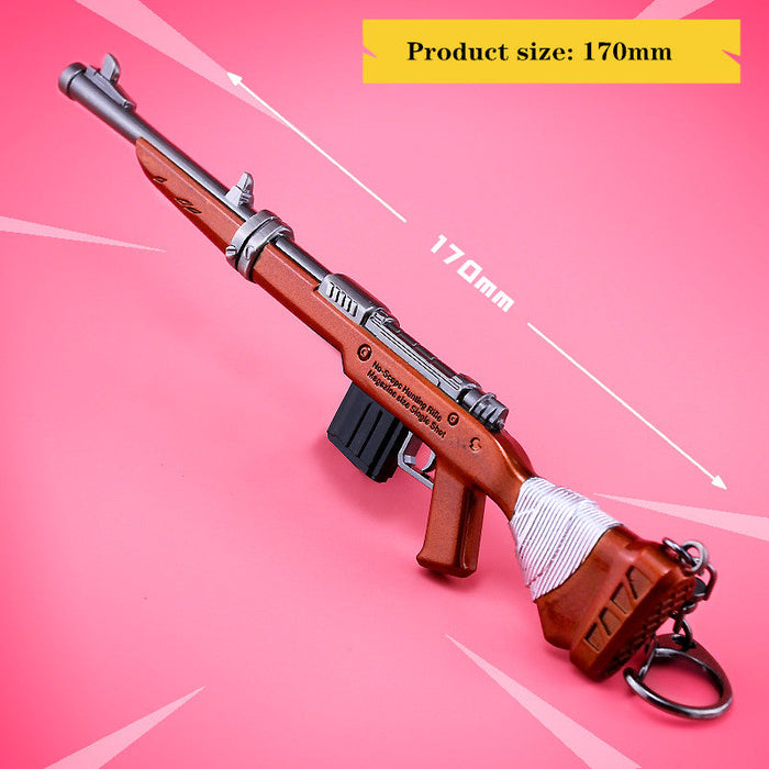 Metal Keychain - Fortnite - Makeshift Rifle