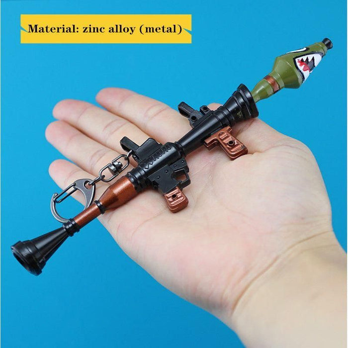 Metal Keychain - Fortnite - Rocket Launcher