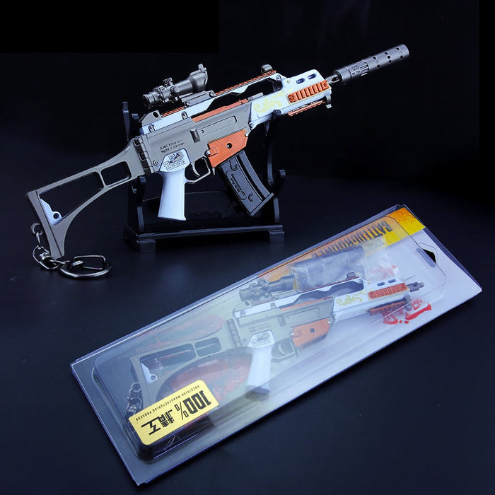 Metal Keychain - PUBG - G36C