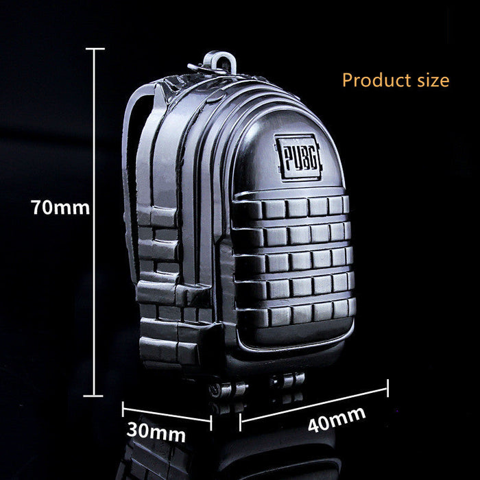 Metal Keychain - PUBG - Level 3 Backpack