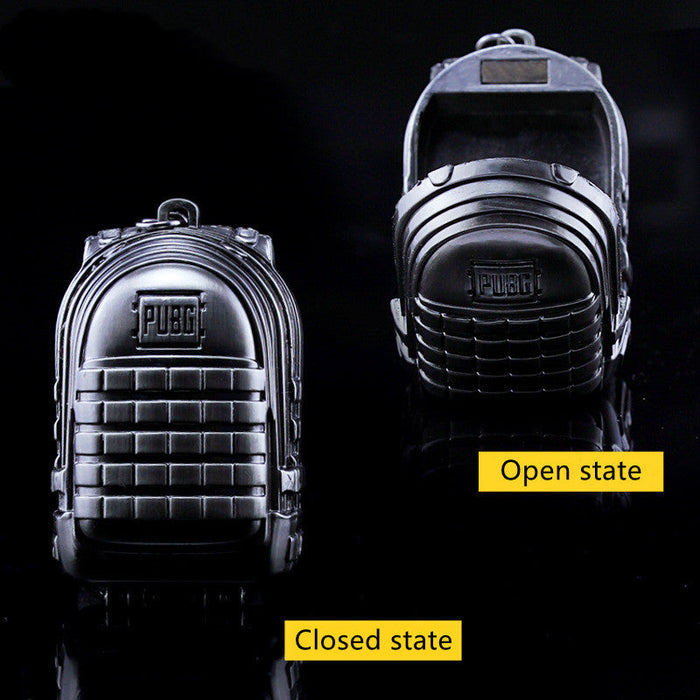 Metal Keychain - PUBG - Level 3 Backpack