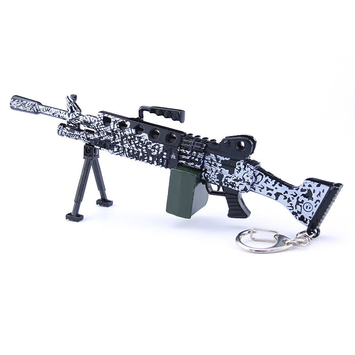 Metal Keychain - PUBG - M249