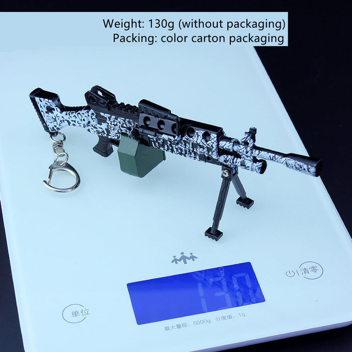 Metal Keychain - PUBG - M249