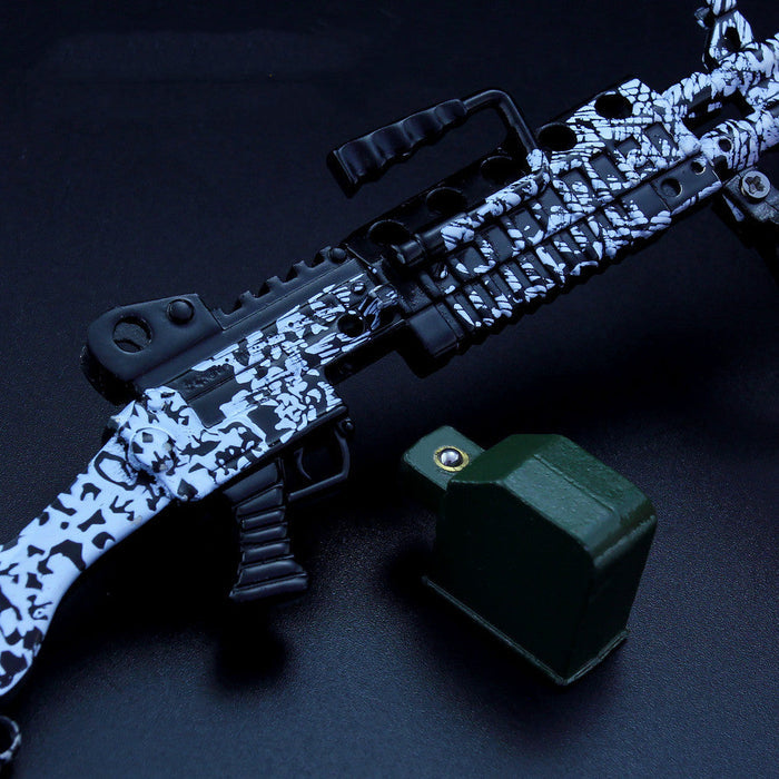 Metal Keychain - PUBG - M249