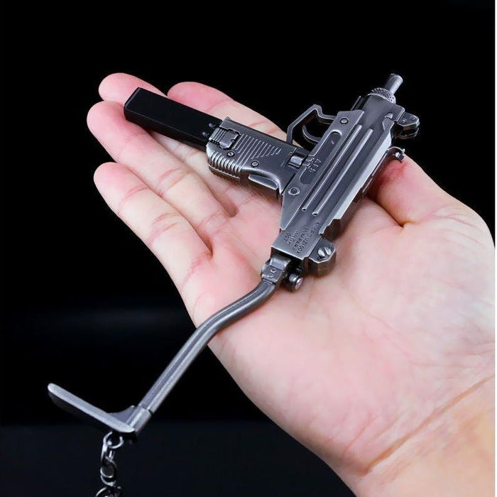 Metal Keychain - PUBG - UZI