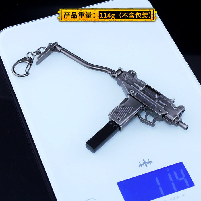 Metal Keychain - PUBG - UZI