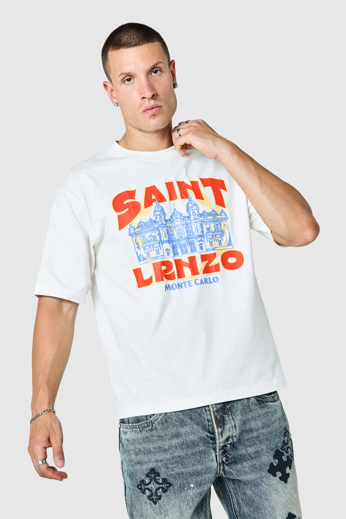 Monte Carlo T Shirt - Off White