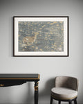 Neutral Lilypad Doe | Austin Williams Art | austinwilliamsart.com