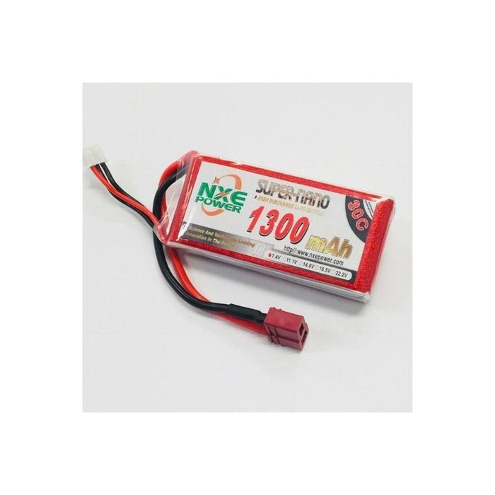 NXE 7.4v 1300mah 30c Soft case w/Deans