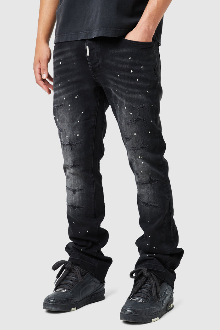 Oasis 2.0 Flare Jean - Black