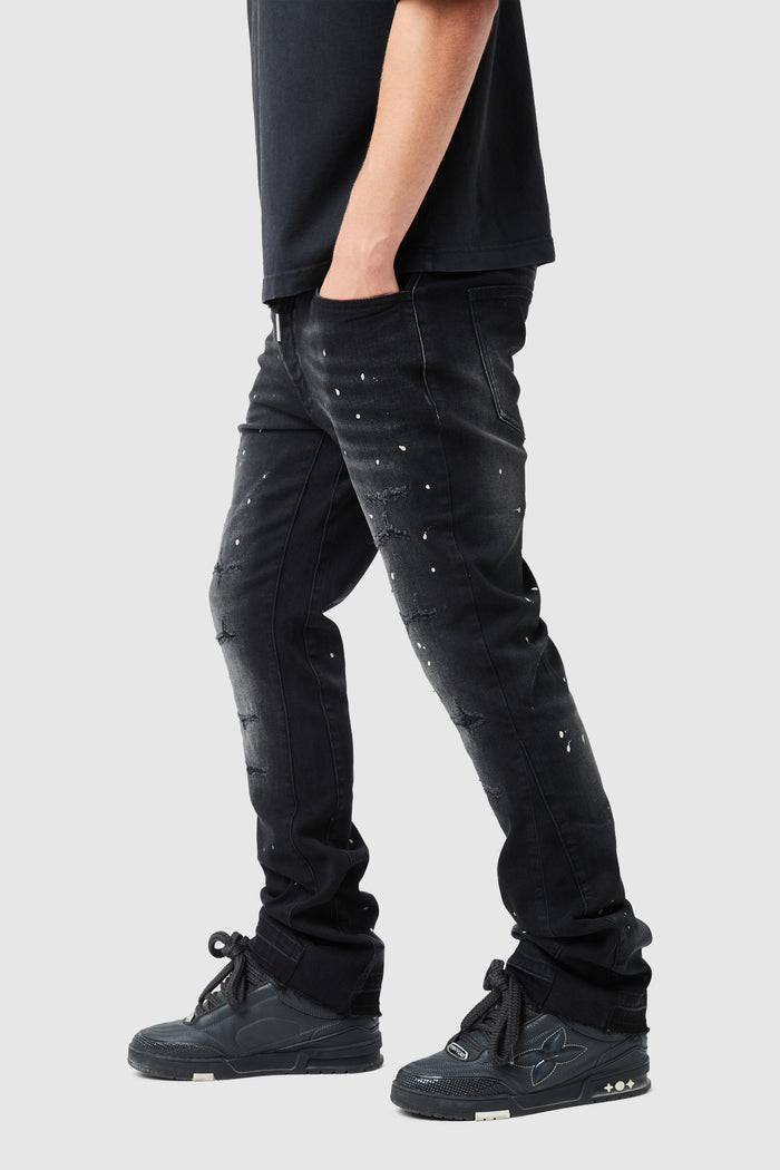 Oasis 2.0 Flare Jean - Black