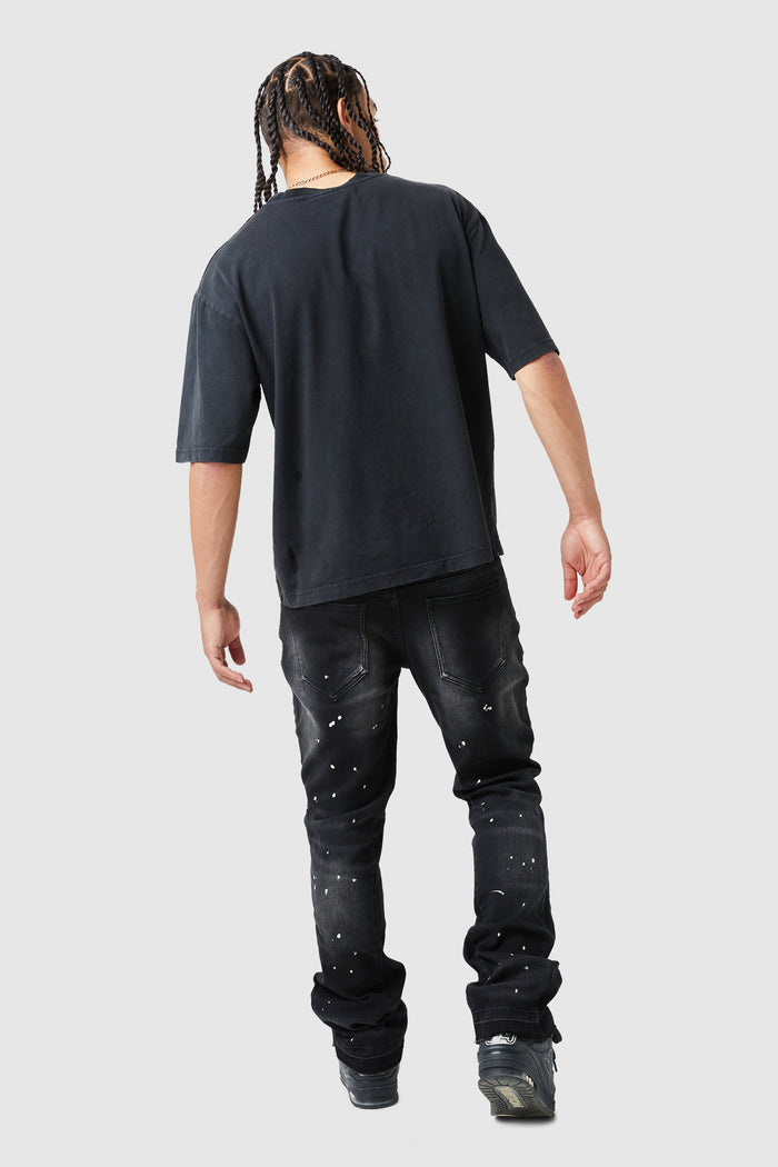 Oasis 2.0 Flare Jean - Black