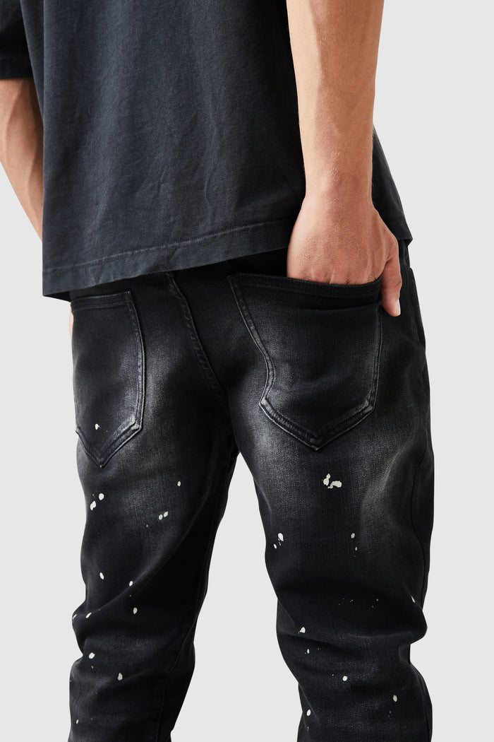 Oasis 2.0 Flare Jean - Black
