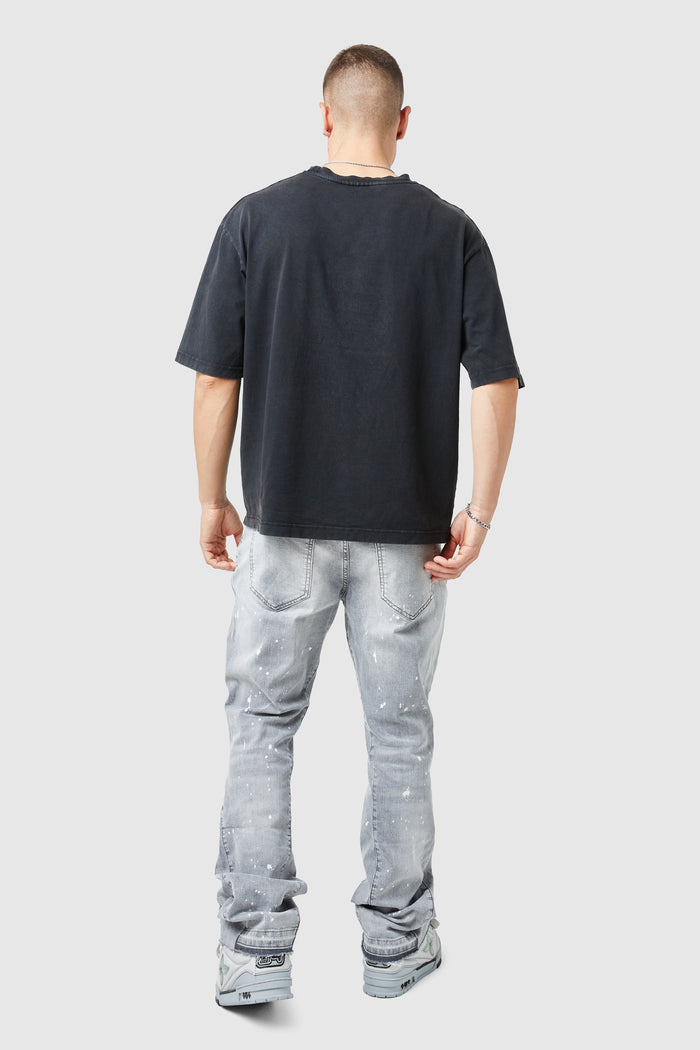 Oasis 2.0 Flare Jean - Light Grey