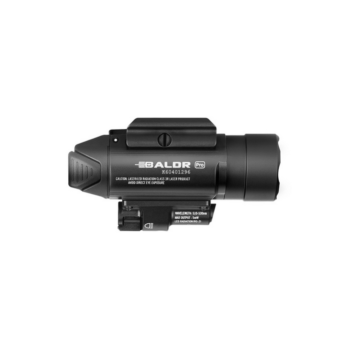 Olight Baldr Pro Black Tactical Flashlight & Green Laser Combo 1350 Lumens