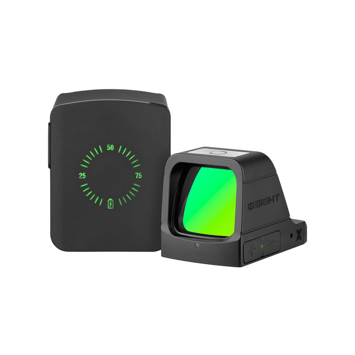 Olight Osight 3 MOA Rechargeable Dot Open Reflex Sight with Wireless Charging Cover