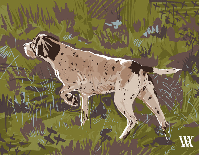 Olive Pointing Strong