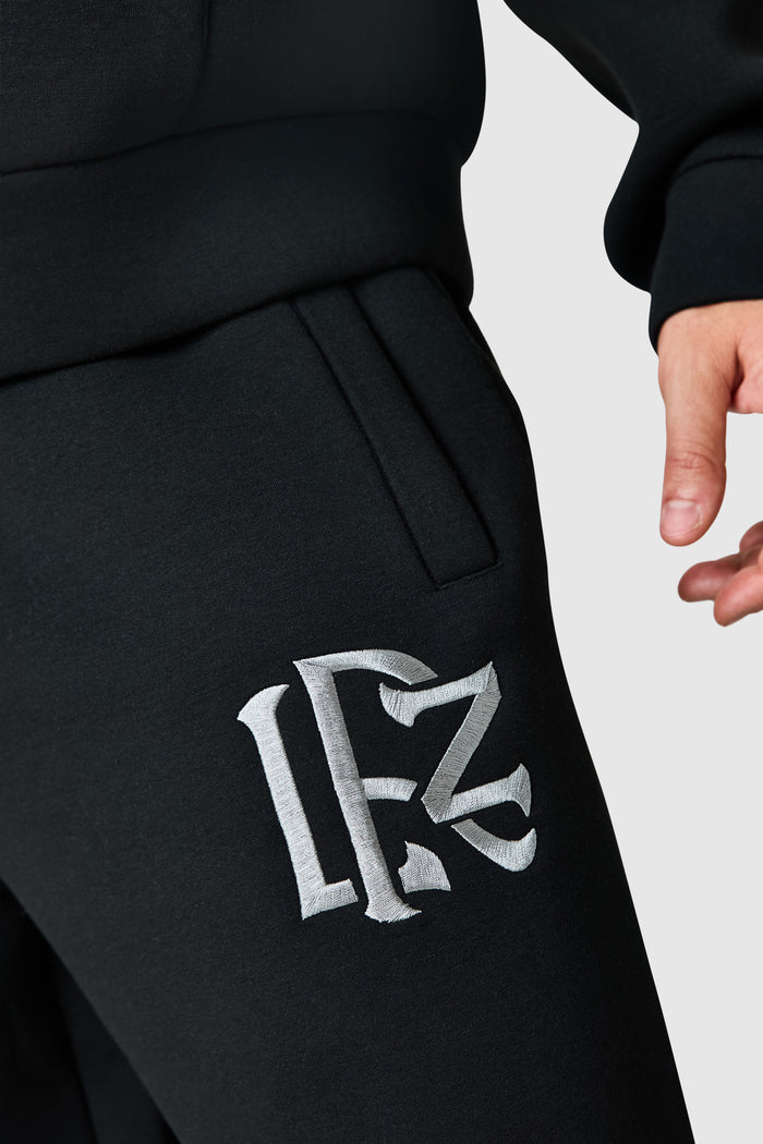 Origin Boxy Scuba Hood Tracksuit - Black