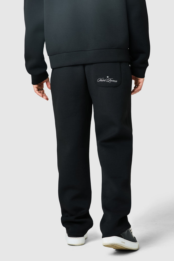 Origin Boxy Scuba Hood Tracksuit - Black
