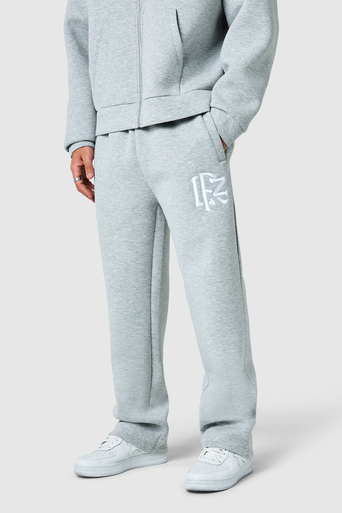 Origin  Boxy Scuba Hood Tracksuit - Off White / Grey