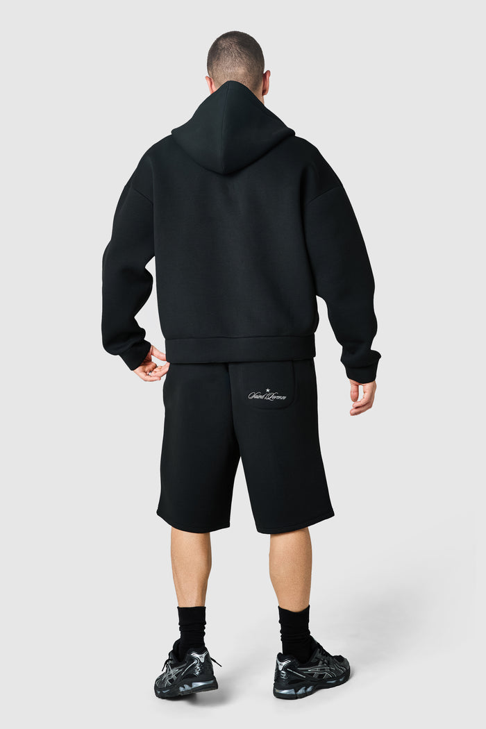 Origin Boxy Scuba Hood Twinset - Black