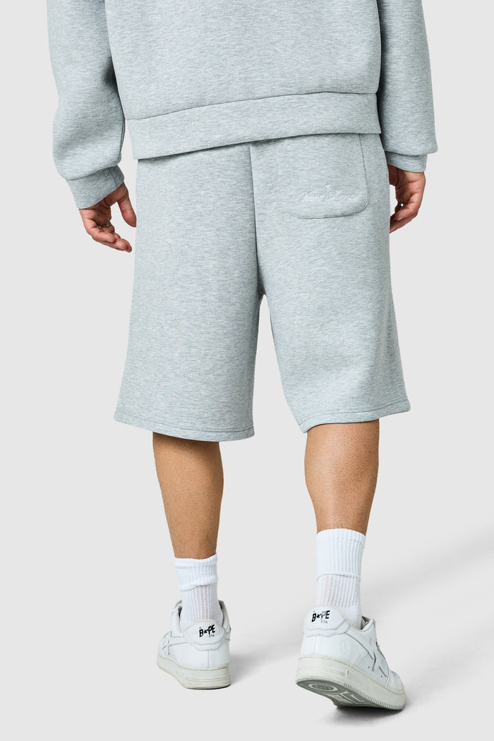 Origin Boxy Scuba Hood Twinset - Grey Marl
