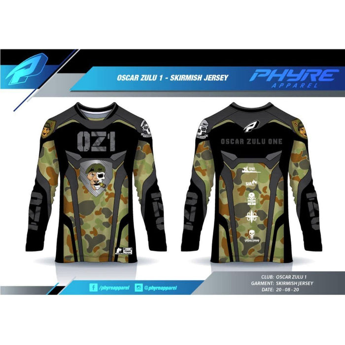 OZ1 Airsoft Australia Jersey