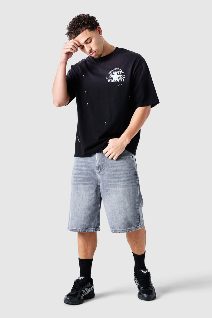 Painter Tee  - Black