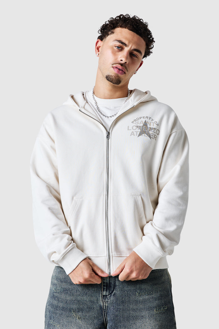 Painter Zip Hood - Off White