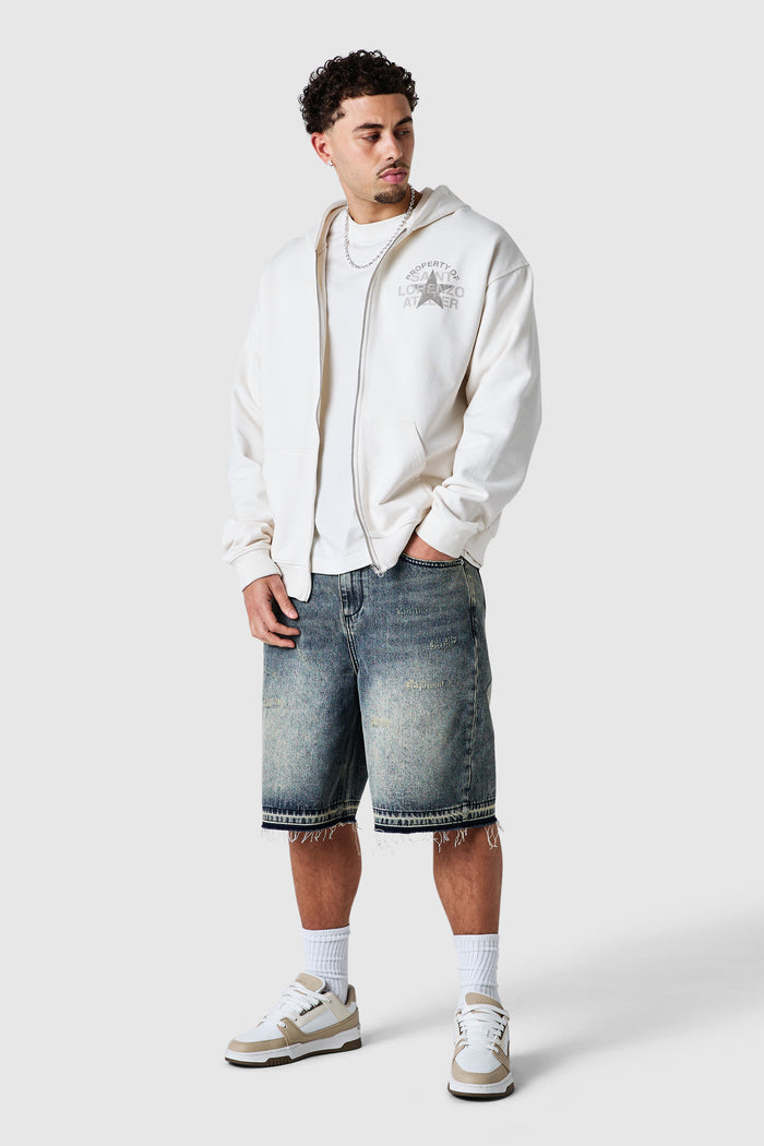 Painter Zip Hood - Off White