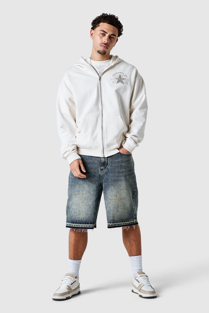 Painter Zip Hood - Off White