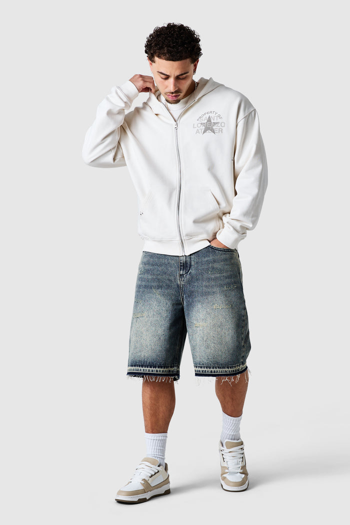 Painter Zip Hood - Off White