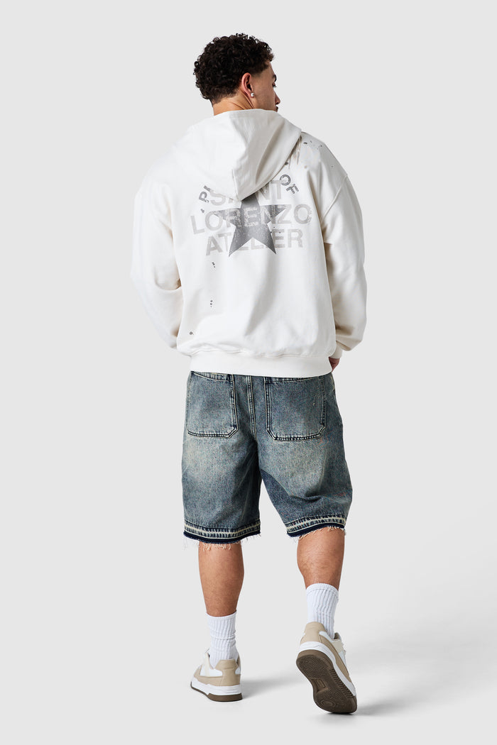 Painter Zip Hood - Off White