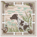 Pink Pheasant Watch Silk Scarf