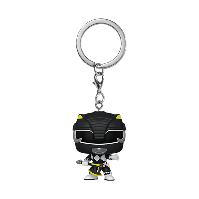 Power Rangers 30th - Black Ranger Pop! * Keychain
