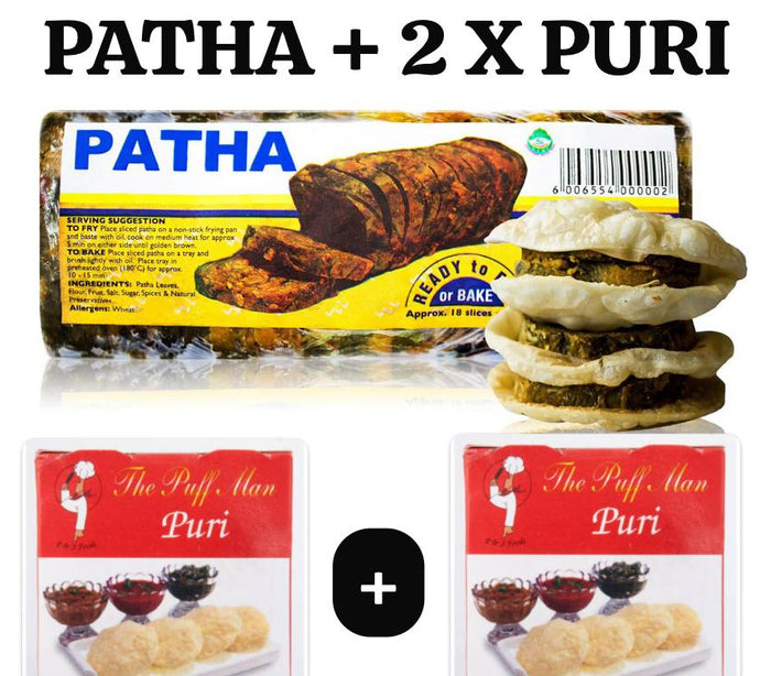 PURI PATHA COMBO(1 PATHA + 2 PURI)