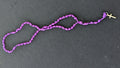 Purple Knotted Rosary, small