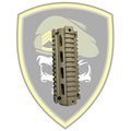 Quad Rail Handguard - Tan 7 inch