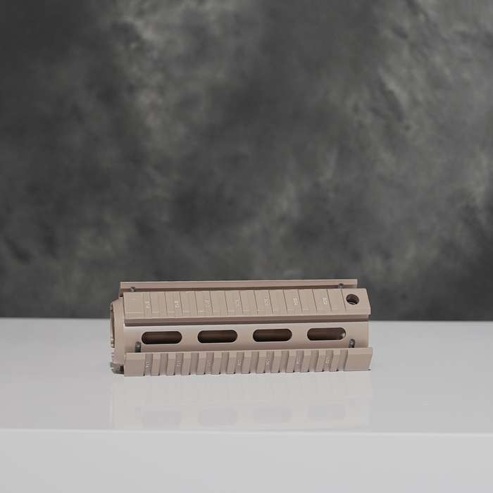 Quad Rail Handguard - Tan 7 inch