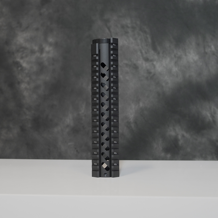 QUAD RAIL HANDGUARD BLACK - SLOTTED