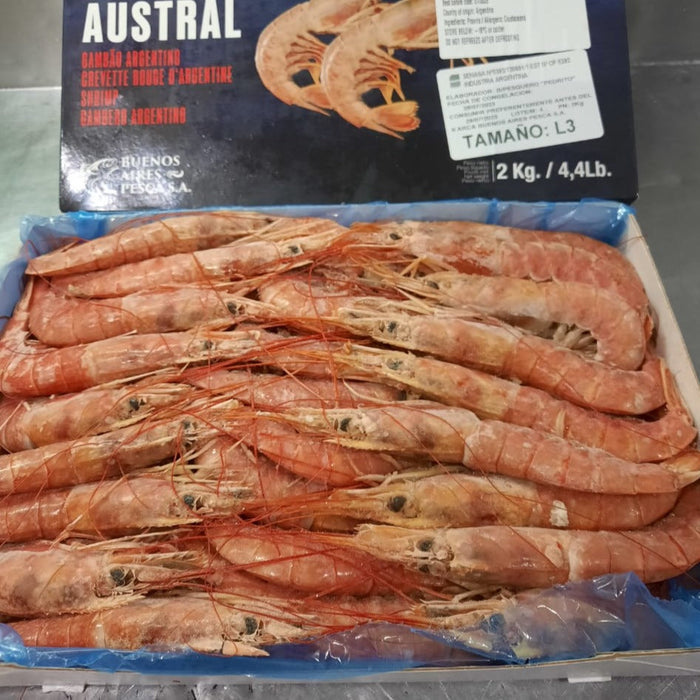 QUEEN  PINK PRAWN 2KG BOX +-40