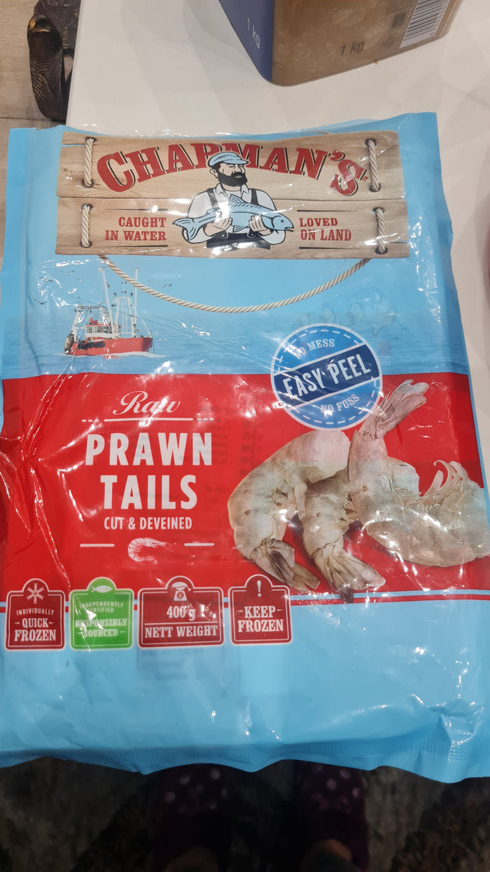 QUEEN PRAWN TAILS DEVEINED 800G