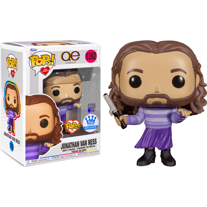 Queer Eye - Jonathan Van Ness Pops! with Purpose Pop! Vinyl Figure