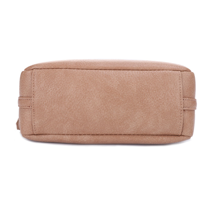 Rebecca Triple Compartment Lock and Key Concealed Carry Crossbody