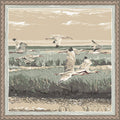 Sand Marsh Flyer Silk Scarf
