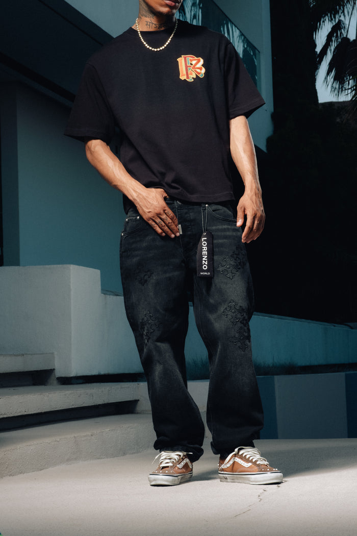 Sandro Relaxed Jean - Black
