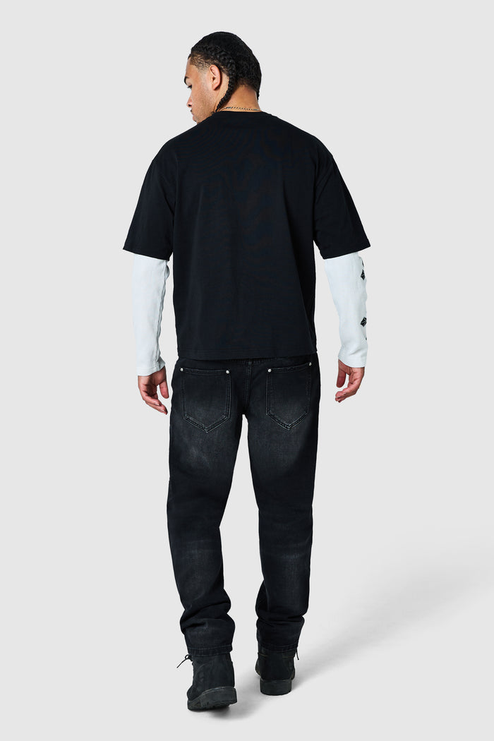 Sandro Relaxed Jean - Black