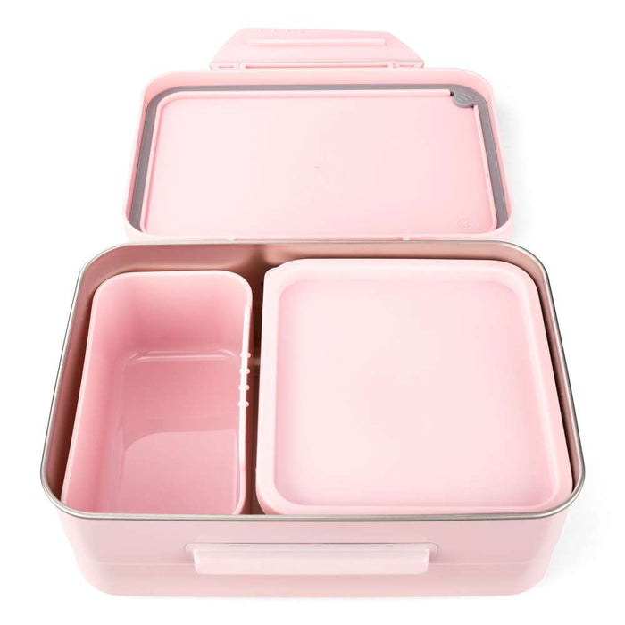 Satch Edelstahl Lunchbox Brotzeitbox Set 3tlg. Rose