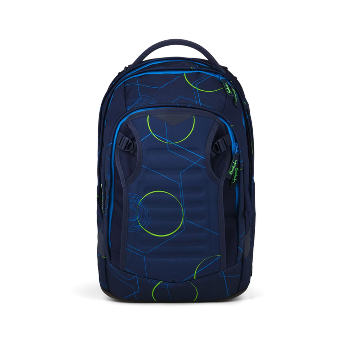 Satch Match PLUS Schulrucksack Blue Tech