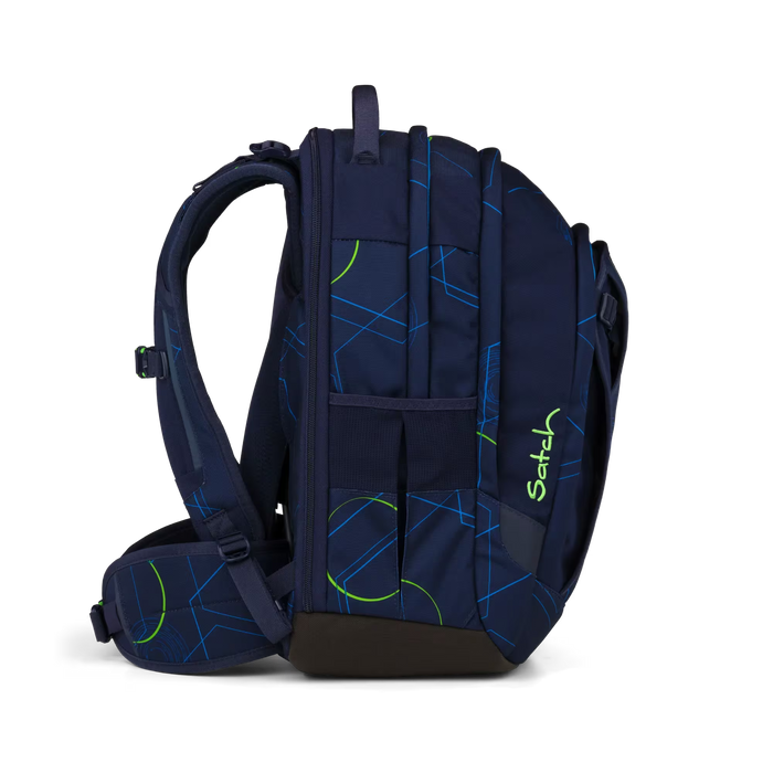 Satch Match PLUS Schulrucksack Blue Tech